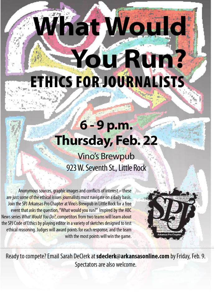 What Would You Run? Ethics for&nbsp;Journalists